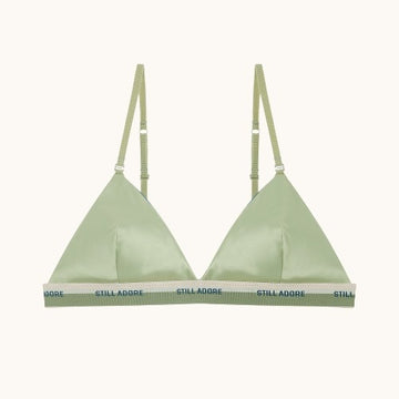Adore Me™ Classic Padded Triangle Bralette | Double Color angle